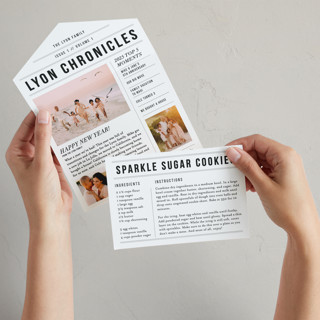 Extra, Extra All-in-One Holiday Cards