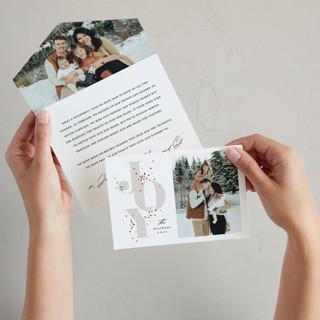 Lit up All-in-One Holiday Cards