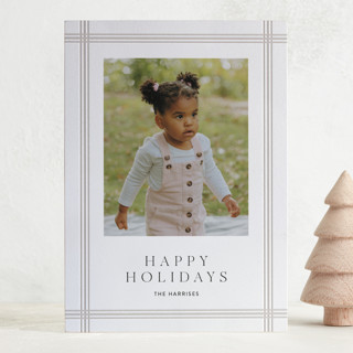 Sidelined Letterpress Holiday Photo Cards