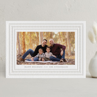 Holiday Sweater Letterpress Holiday Photo Cards
