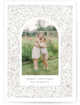 Christmas Magic Letterpress Holiday Photo Cards