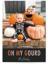 Oh My Gourd Halloween Cards