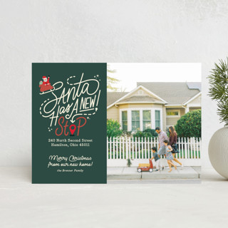 Santa Stop Holiday Petite Cards