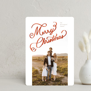 Ribbon Letters Holiday Petite Cards