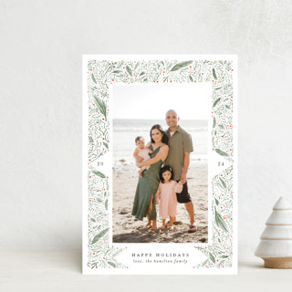 Winter Greenery Holiday Petite Cards