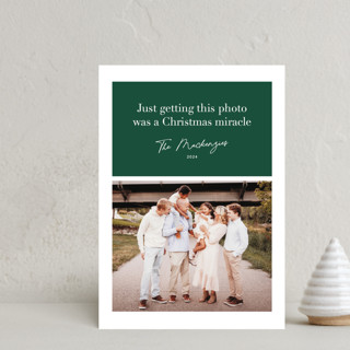 A Christmas Miracle Holiday Petite Cards