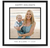 square Holiday Photo Mount Cards