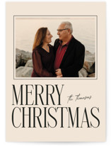 Merry Stack Holiday Photo Mount Cards