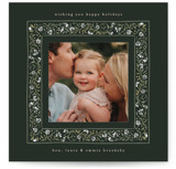 Fairytale Border Holiday Photo Mount Cards