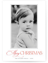 Merry Holiday Photo Mount Cards