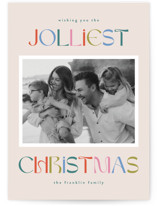 Jolliest Holiday Photo Mount Cards