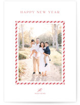Candycane Holiday Photo Mount Cards