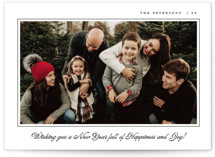 Serenata Holiday Photo Mount Cards