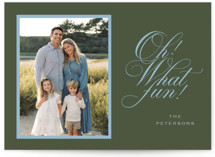 Family Traditions Holiday Photo Mount Cards