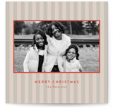 Stripe Frame Holiday Photo Mount Cards