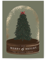 Merry & Bright Foil-Pressed Holiday Cards