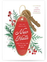 New Halls Foil-Pressed Holiday Cards