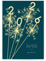 Sparklers Holiday Cards