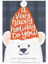 Polar Bear Greetings Holiday Cards