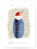 Newborn King Holiday Cards