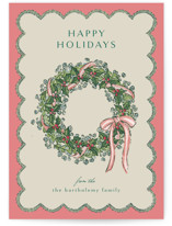 Holiday etching Holiday Cards