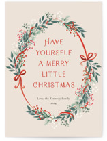 Vintage Garland Holiday Cards