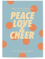 Christmas polka Holiday Cards