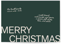 Sweet Holiday Note Holiday Cards