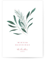 Winter Posy Holiday Cards