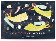 Cosmic Party Holiday Cards