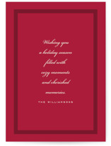 Simplicity Holiday Cards