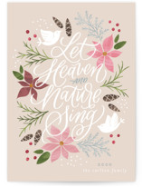 Let Heaven and Nature Sing Holiday Cards
