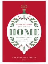 Ornament Home Holiday Cards