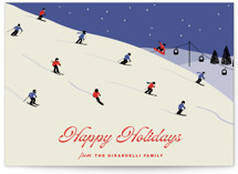 Ski Season Holiday Cards