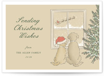 Waiting for Santa Holiday Cards