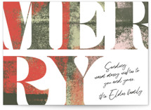 Merry Note Holiday Cards