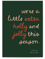 Extra Holly and Jolly Holiday Cards