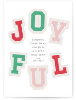 Cheer leader Holiday Cards