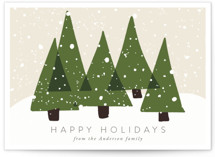 Christmas Trees Holiday Cards