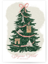 Parisian Promenade Holiday Cards