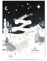 Snowy Night Holiday Cards