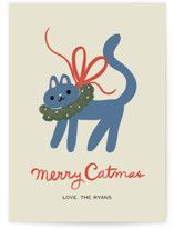 Merry Catmas Holiday Cards
