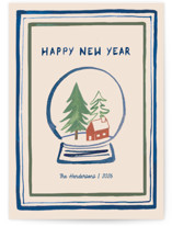Snow Globe Holiday Cards
