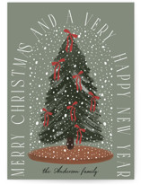Snowglobe Holiday Cards