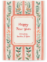 Festive Stripes Holiday Cards