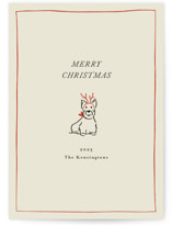 Scottie Dog Holiday Cards
