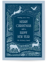 Frosty Forest Holiday Cards