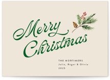 Vanilla Pine Holiday Cards