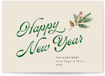 Vanilla Pine Holiday Cards