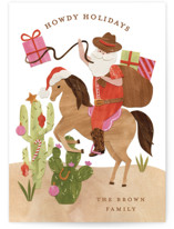 Howdy Holidays y'all Holiday Cards